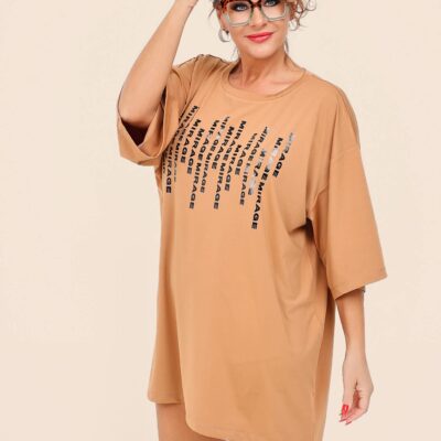 Polka Mirage Tunika/ Barna