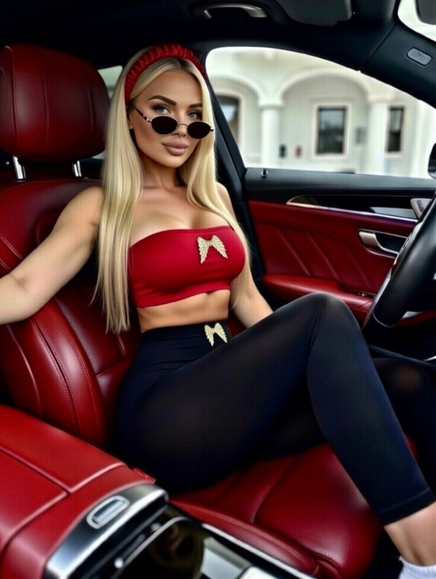 Pink Mania Wings Top/ Piros