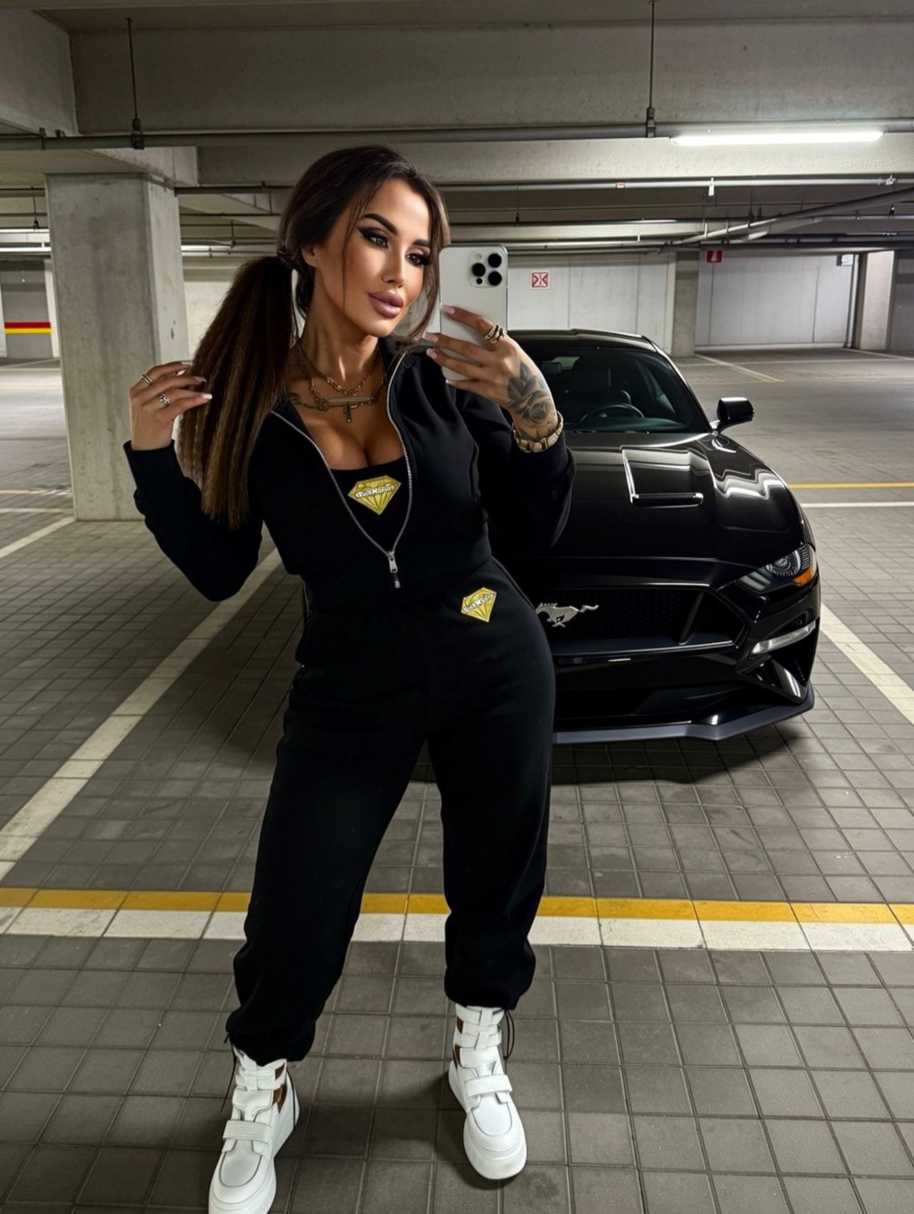 Pink Mania Gyémánt Szett/ Fekete