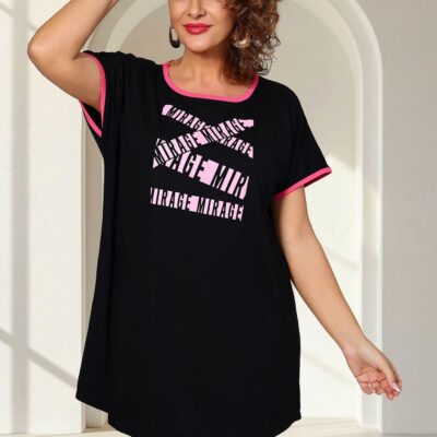 Diamond Mirage Tunika/  Fekete